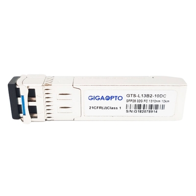 os DOM do transceptor 1310nm 10km SMF LC do canal da fibra de 32G FC LW SFP28