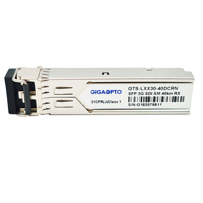Único receptor 1310nm 10km não MSA Pinout de 3G-SDI SFP