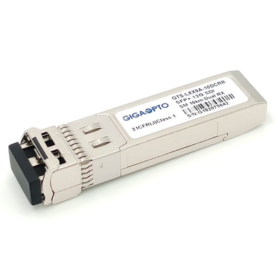 Módulo de receptores duplo 10km de 12G-SDI SFP+ LC DOM Non MSA Pinout