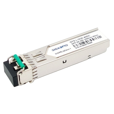 Módulo de receptor MSA do transmissor ótico de SMPTE 3G-SDI SFP 1550nm 40km DDMI