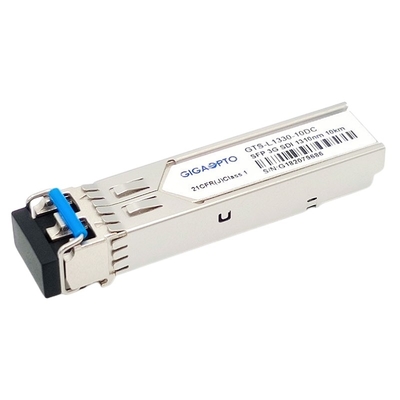 dos módulos video do transceptor de 3G SDI SMPTE OS DOM frente e verso MSA Pinout do LC SFP 1310nm 10km SMF