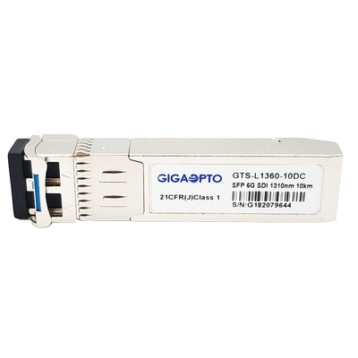 módulo video 1310nm 10km LC DOM For SD/HD/3G/6G/SDI do transceptor 6G