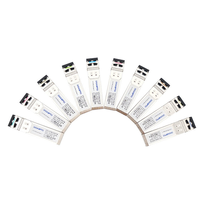 transmissor diagnóstico ótico 20km LC de Digitas SFP do transceptor video de 12Gb/S CWDM 1270 1450nm único