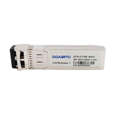OS DOM do LC do módulo do transceptor da fibra de 16G FC DWDM SFP+ 40km