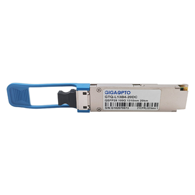 módulo ótico do transceptor de 100G eLR4 20km 4WDM QSFP28 com CDR duplos