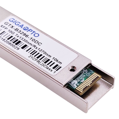 Módulo 1330nm do transceptor de BIDl 10Gbps XFP/DOM de 1270nm 10km LC