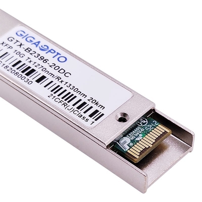 1270nm/1330nm 10Gbps XFP BIDI 20km outros DOM óticos do LC do módulo do transceptor