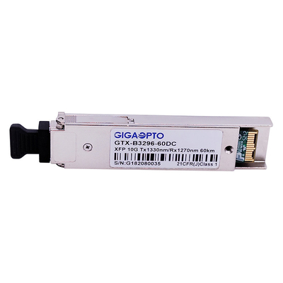 módulo 1330nm do transceptor da fibra dos ethernet do WDM ER60 de 10Gbps XFP/DOM de 1270nm 60km