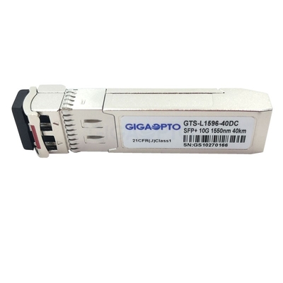 módulos SMF LC do transceptor de 1550nm 10Gbase-ER Cisco para SFP-10G-ER