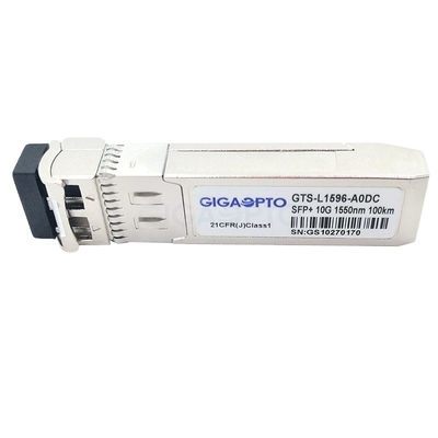 eZR compatível do módulo 10GBASE do transceptor da fibra de 100km 1550nm Cisco