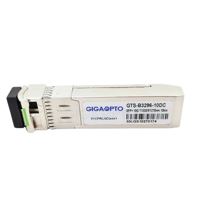 Bi 10km direcional do transceptor de 10GBASE-BX10 TX1330/RX1270 Cisco SFP+
