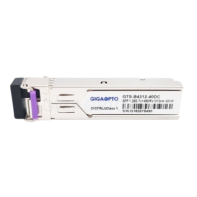 1000BASE-BX SFP bidirecional Cisco SFP compatível 40km SMF para GLC-BX40-DA