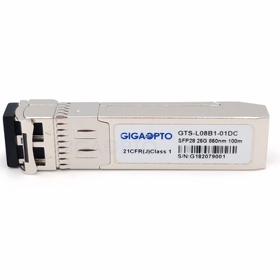 módulo ótico 100m do transceptor de 850nm SFP28 para MMF Cisco SFP-25G-SR-S