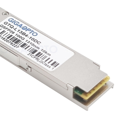Módulo 10km SMF do transceptor da fibra de 100GBASE-LR4 QSFP28 para Cisco QSFP-100G-LR4-S