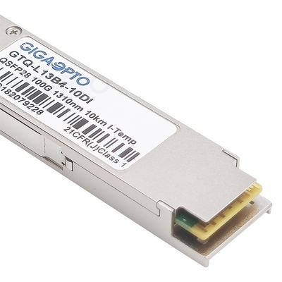 módulo 10km do transceptor de 100G LR4 QSFP28 para Cisco QSFP-100G-LR4-I industrial