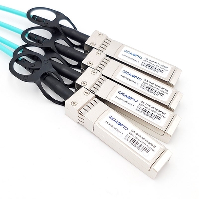 Fuga Cisco QSFP-4X10G-AOC QSFP+ compatível a 4x10G SFP+