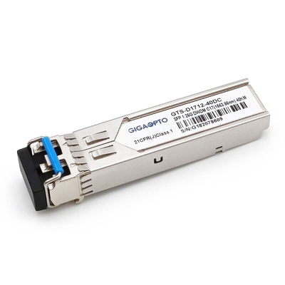 100GHz C17-C61 1000BASE-DWDM SFP 40km SMF para Cisco DWDM-SFP-xxxx-40