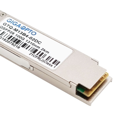 Módulo compatível MTP/MPO-12 SMF 2km dos transceptores 1310nm de QSFP28-PSM4-100G CISCO