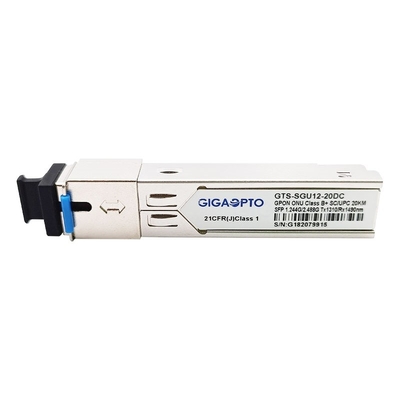 Transceptor SFPONU das redes GPON SFP ONU B+ de Mikrotik para S-GPON-ONU