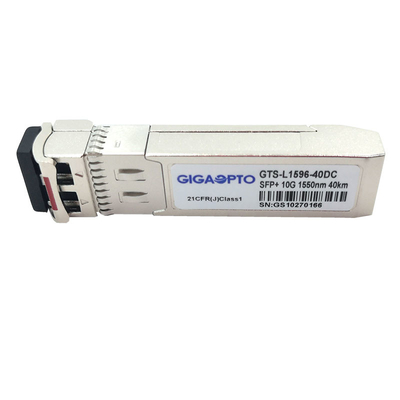 transceptor JG234A 40km SMF de 1550nm HPE X130 10G-ER SFP para ethernet e Data Center