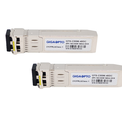 transceptor 15dB SMF da fibra de 1270-1610nm CWDM 10Gbps SFP+ para HPE CWDM-SFP10G-xxxx