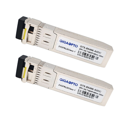 módulo do transceptor de 1330nm/1270nm 10Gbps SFP+ Cisco para SMF SFP-10G-BX20D