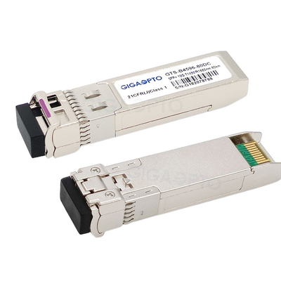 transceptores compatíveis 1490nm TX/1550nm SFP-10G-BX80U de 10Gbps Cisco