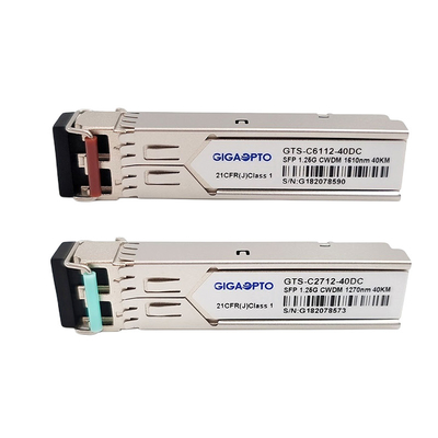 Transceptor 40km SMF de 1000BASE-CWDM SFP para Cisco CWDM-SFP-xxxx