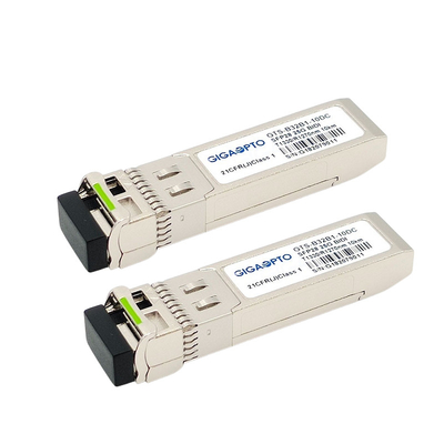 Os DOM óticos simples do módulo do transceptor de SFP28 25GBASE TX-1330nm RX-1270nm 10km LC SMF