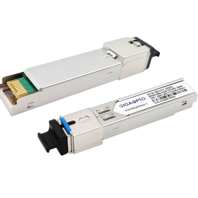 1000BASE-PX20 módulo EPON ONU SFP do SC do transceptor 20km para FTTX