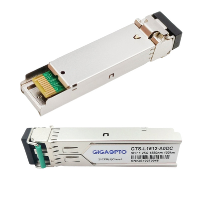 módulo de 1550nm 100km Cisco SFP, transceptores compatíveis de GLC-EZX-SM-100 CISCO