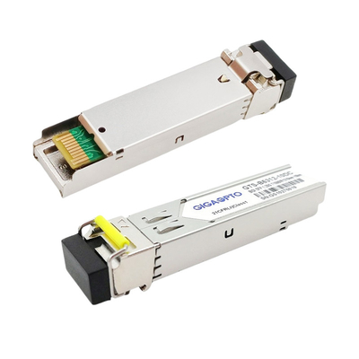 Módulo 10km do transceptor de TX1550nm RX1310nm Cisco 1000BASE-BX SFP para SMF GLC-BX-10D