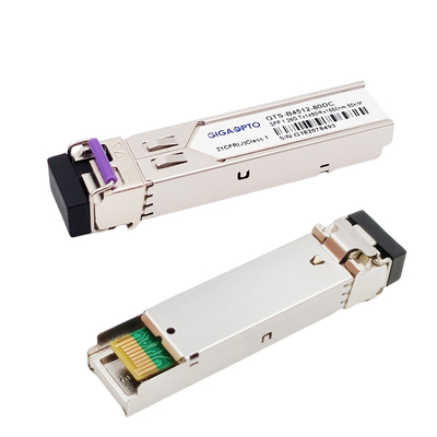 Transceptor 80km LC SMF DOM For GLC-BX80-UA do gigabit de 1000BASE-BX Cisco