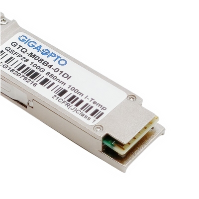 Módulo ótico 850nm MMF 100m do transceptor QSFP28 para Cisco QSFP-100G-SR4-I
