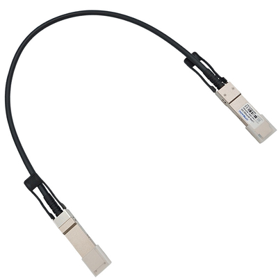 100G QSFP28 ao cabo de cobre passivo do PCC Twinax de QSFP28 DAC para Cisco QSFP-100G-CU