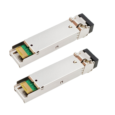 Transceptor Tx1310nm Rx1490nm 10km SMF LC do WDM de 1000BASE-BX SFP para HP JD098B