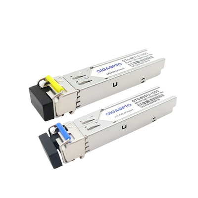Transceptores compatíveis RX1310nm HP SFP-1G-BXU-10 do cabo de TX1550nm SMF