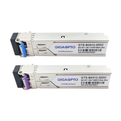 Transceptor de SFP do único modo de HPE J9143B-20 BIDI compatível