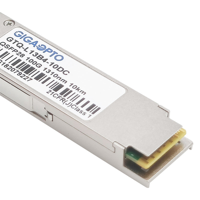 transceptor da fibra do módulo 100GBASE LR4 de 10km para o zimbro QSFP-100GBASE-LR4