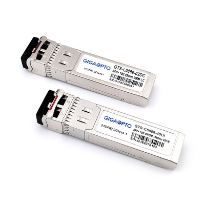 Conector de cabo duplex de transmissor óptico Sfp+ multimodo