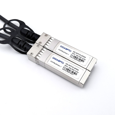 Cable de ligação direta Twinax com classificação UL/CSA para um intervalo de umidade RH de 5-95%
