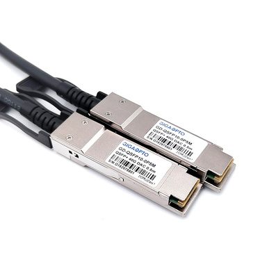 40Gbps QSFP AOC Cable 1m Alta taxa de dados e consumo