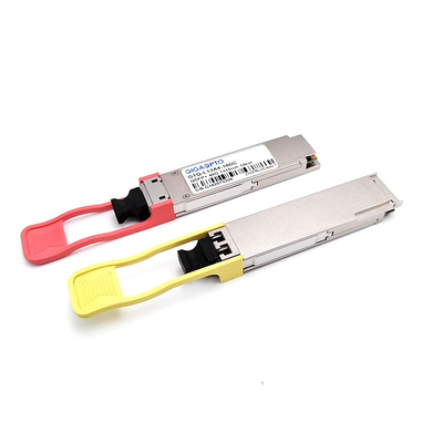 Transceptor óptico QSFP+ com conector MTP/MPO 3.3V