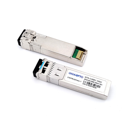 Conector LC de transmissor óptico SFP28 100m/10km/40km