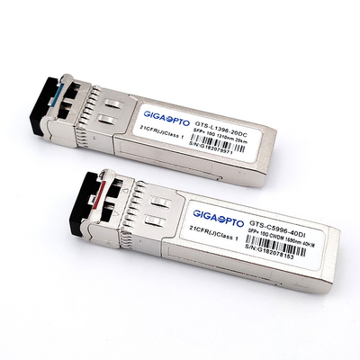 Módulos SFP 10G Cisco Baixo consumo de energia 2.5W Taxa de dados