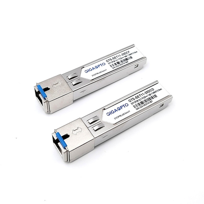 GTS-SET11-20DC 3.3V Epon Sfp Modulo 1.25Gbps Taxa de transferência de dados