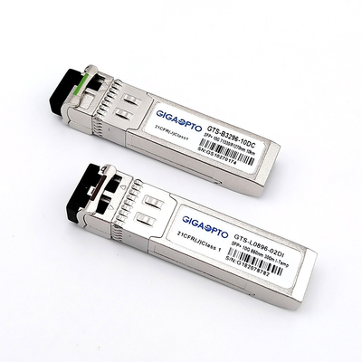 Conector LC Transceptor óptico SFP+ 1.5W Duplex/Simplex