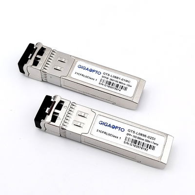 Transceptor óptico SFP+ de 3 anos VCSEL/FP/DFB/EML 850nm/1310nm/1550nm
