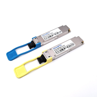 QSFP28 LR4 100G Transceptor de Fibra Óptica de Modo Único para Data Center/Telecomunicação/Rede Empresarial