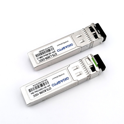 Cisco SFP 10G SR LC Transceiver -9.5 dBm a -3 dBm Potência de Transmissão